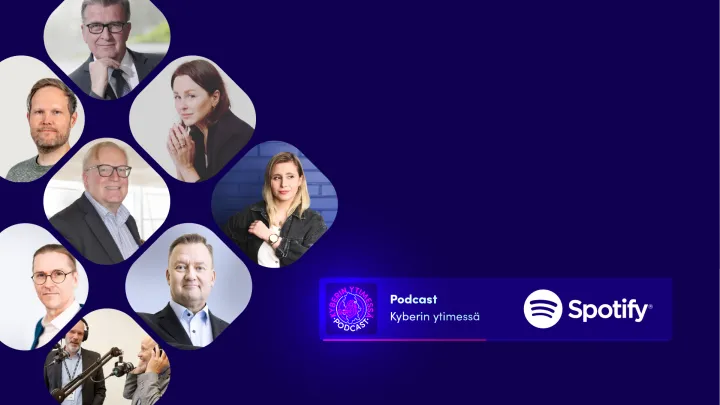 Kuvia kyberin ytimessä podcastin puhujista