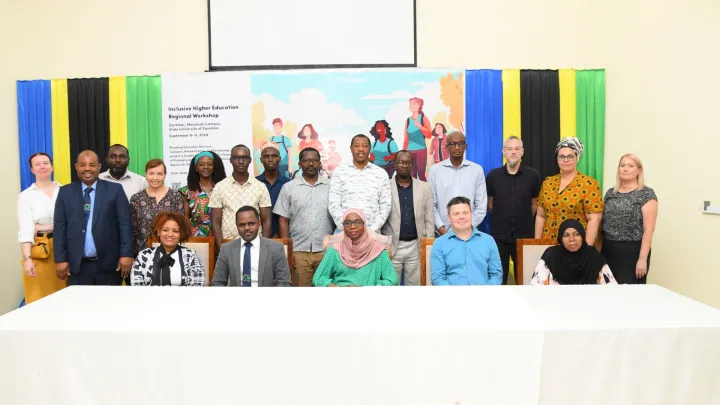 BERT project&#039;s team in Zanzibar