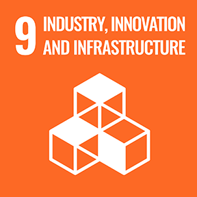 UN Sustainable development goal 9: Industry innovation and infrastructure.